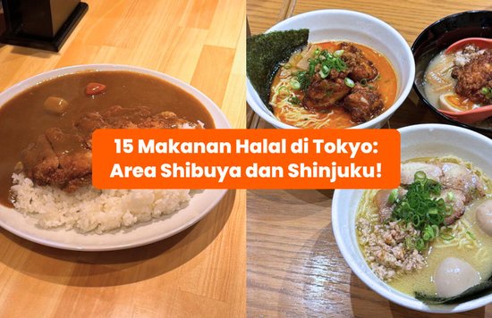 MY BM Makanan Halal di Tokyo Shibuya dan Shinjuku Navito Klook MY