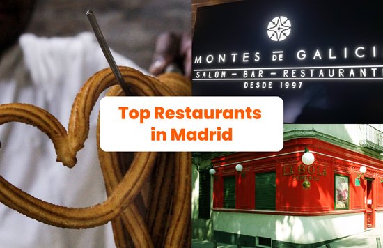 Top Restaurants in Madrid blog banner