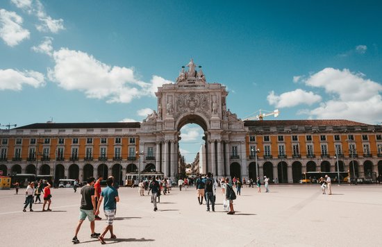 Scenic view of Praça do Comércio