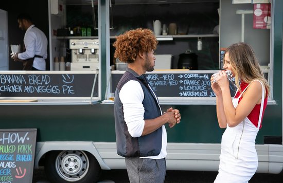 Grabbing a bite from LA’s food trucks | Photo Credit: Kampus Production on Pexels