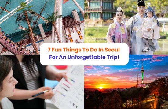 Top activities in Seoul including culture, theme parks, and city views