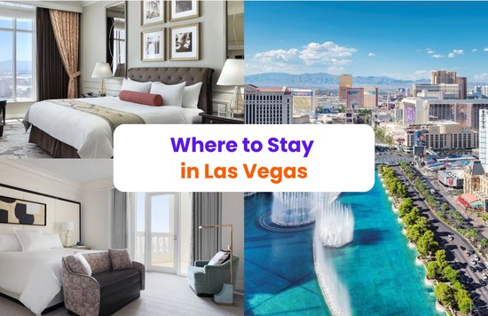 Banner photo for where to stay in Las Vegas blog