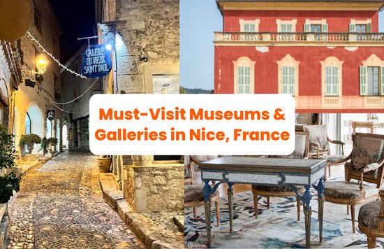 The best galleries and museums in Nice, France.