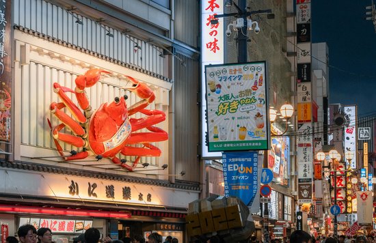 Lively Osaka markets