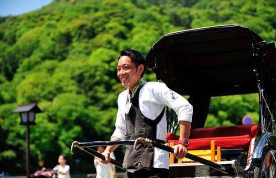 Rickshaw ride through Arashiyama district
