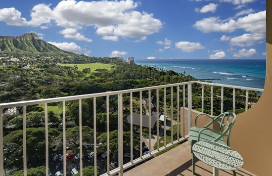 View from Queen Kapiolani Hotel room