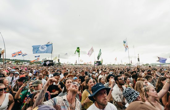  Vibrant crowd at Glastonbury Festival | Photo Credit: Andras Stefuca on Pexels