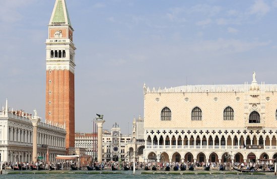 Doge’s Palace on Venice waters