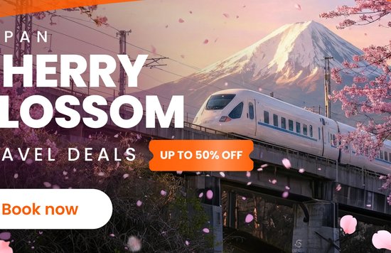 Japan Cherry Blossom 2026 Campaign Banner Photo