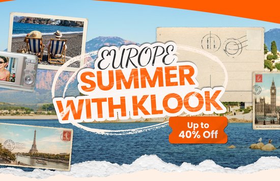 Europe summer with Klook campaign