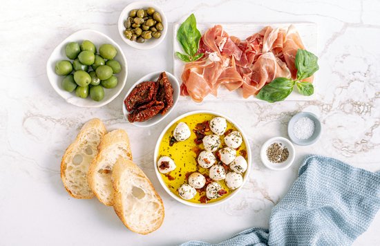 Tasty Italian appetizers