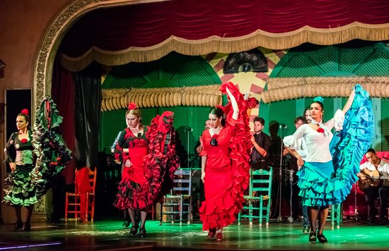 Flamenco show in Teatro Flamenco Sevilla | Photo Credit: Wikimedia Commons