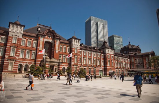 Outside of Tokyo Station