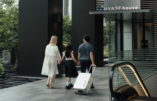 Staying at a Hyatt hotel in Japan