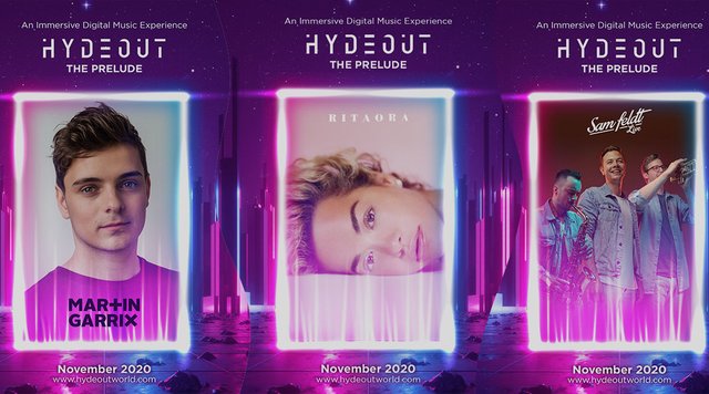 Hydeout 2020 Is A Next-Gen Music Platform Starting In Nov Ft Martin Garrix & Rita Ora