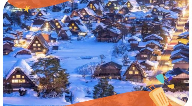 2026白川鄉合掌村一日遊》合掌村點燈走入童話夢幻小鎮！