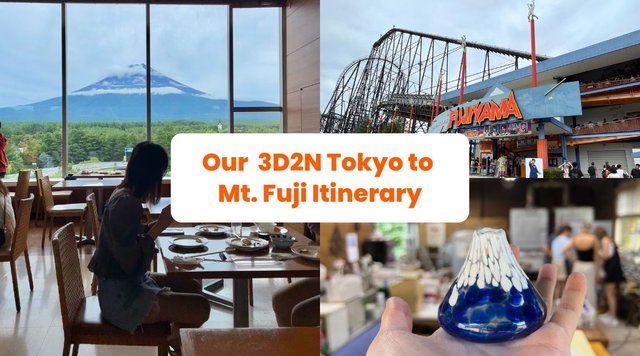 3D2N Tokyo to Mount Fuji Itinerary: Fuji-Q Highland, Kawaguchiko, & More