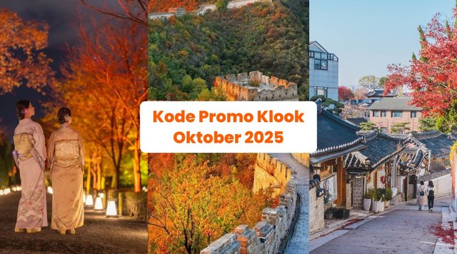 Kode Promo Klook Terbaru Oktober 2025