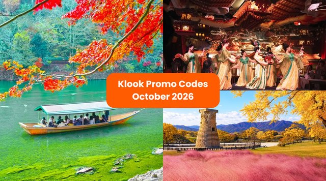 Klook Singapore Promo Codes October 2026