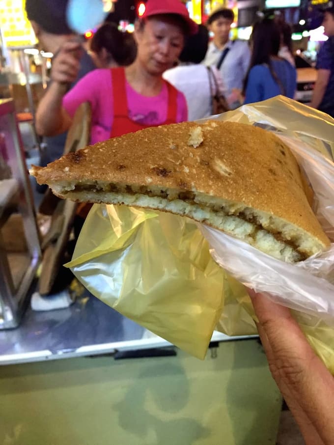 pancake tuổi chơ là món ăn đài bắc nên thử