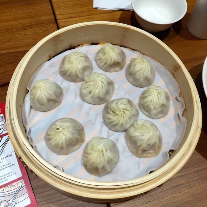tiểu long bao là món ăn đài bắc nên thử