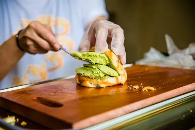bánh mì kem là một trong 10 món ăn ngon ở đài loan