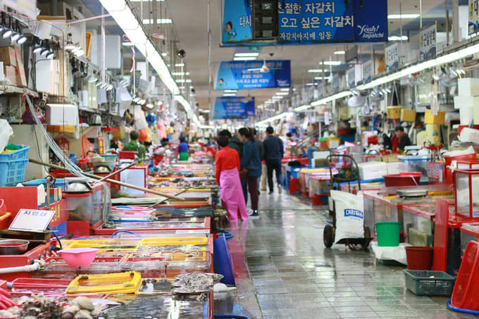 chợ cá jagalchi