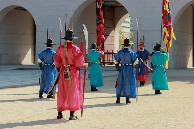 thị vệ tại Gyeongbokgung