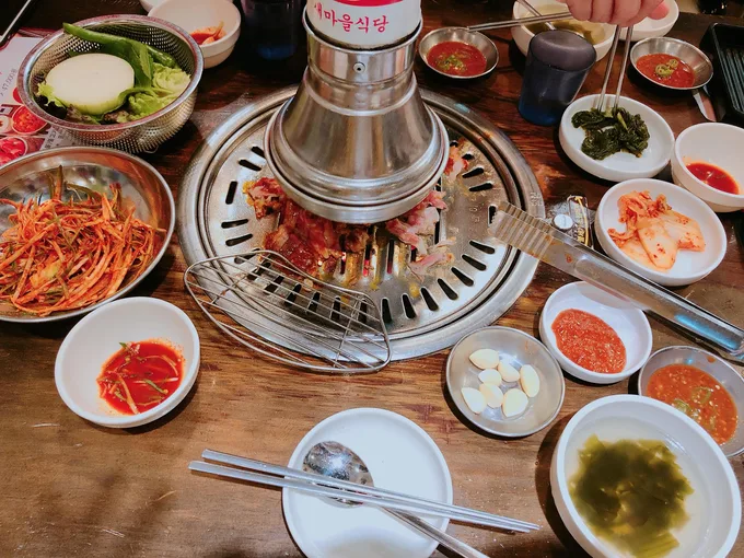 ăn thịt nướng ở seoul