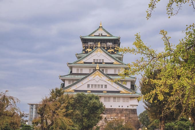 lâu đài osaka