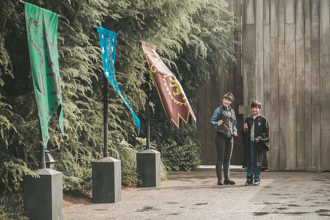 bên trong khu vực harry potter tại USJ