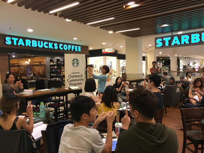 Learn Your Favourite Drink In Sign Language At This Starbucks In Bangsar Malaysia Klook Travel Blog