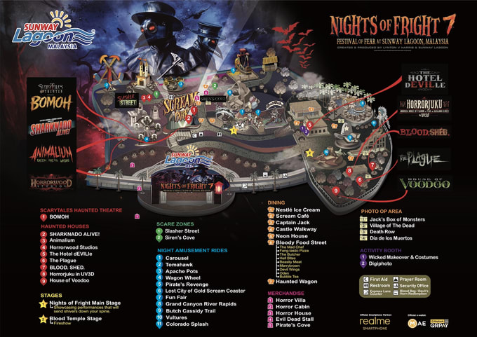 Feel The Fear At Sunway Lagoon S Night Of Fright 7 This Halloween 2019 Klook Travel Blog