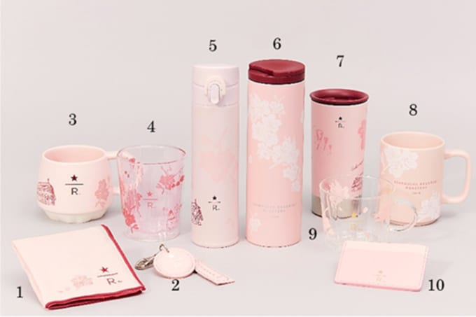 Japan Starbucks Spring Sakura Cherry Blossom Card Mug Tumbler 2020 
