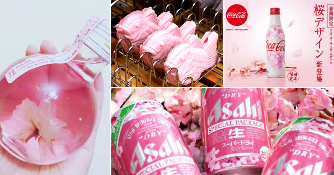 Sakura Flower Milk Carton Water Bottle