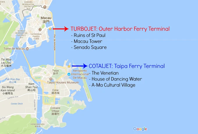 Hong Kong To Macau Ferry Guide Turbojet Cotaijet Klook Travel Blog