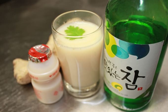 Yogurt Soju Ingredients