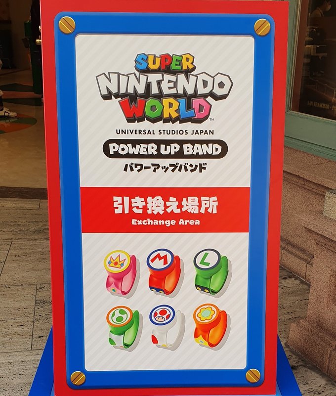 パワーアップバンド　USJ