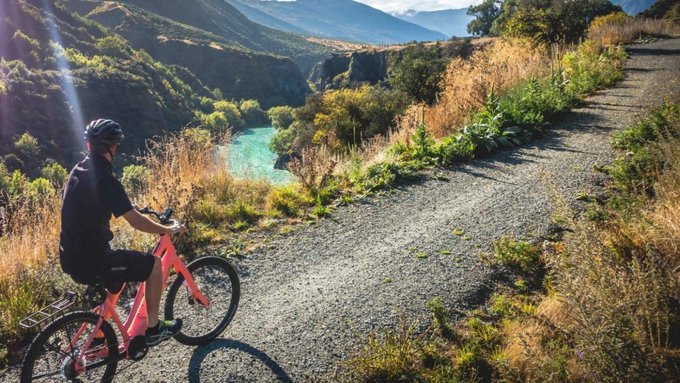 Pedal your way through Gibbston Valley’s wineries.