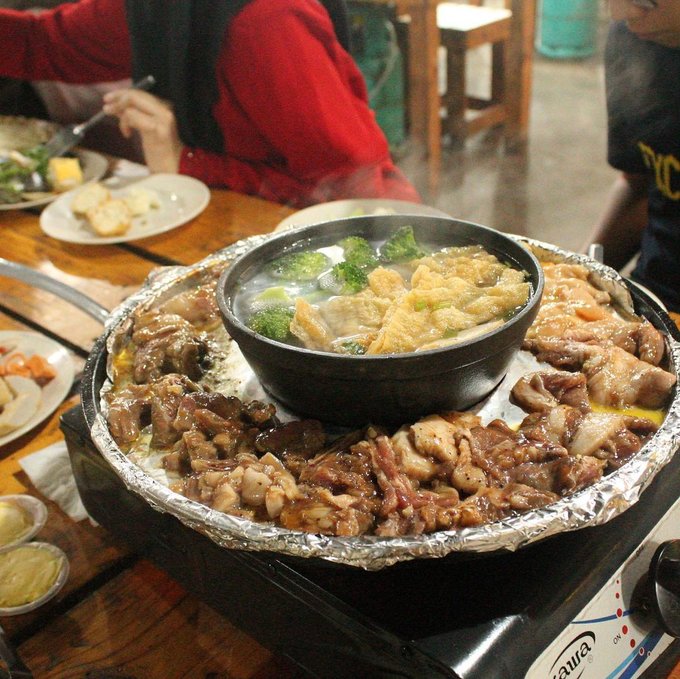 The khan mongolian restaurant halal buffet bbq steamboat
