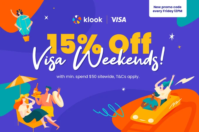klook visa weekends