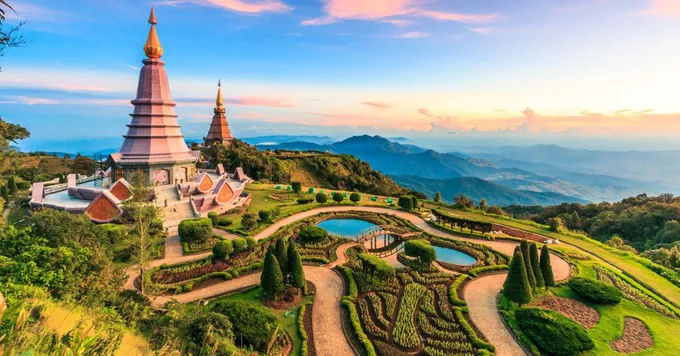 Những địa điểm nào có phong cảnh đẹp ở Thái Lan? 
