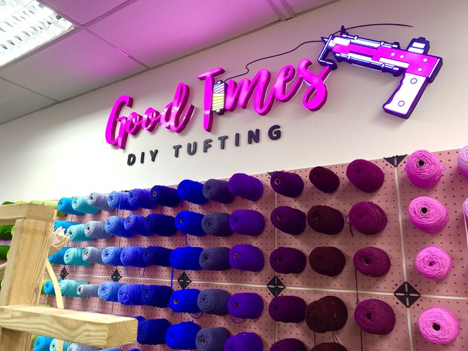 Tufting Class – Good Times DIY