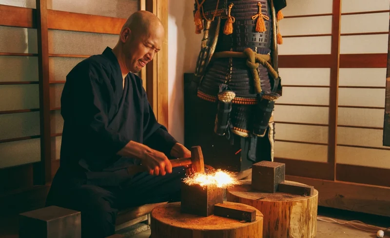 Kyoto: Authentic Knife-Making Experience at a Blacksmith Shop