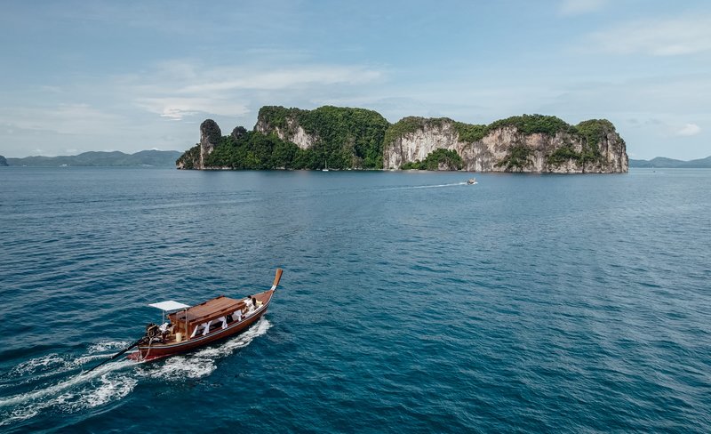Krabi Private Charter Luxury Longtail Boat by Neptune Boat & Leisure