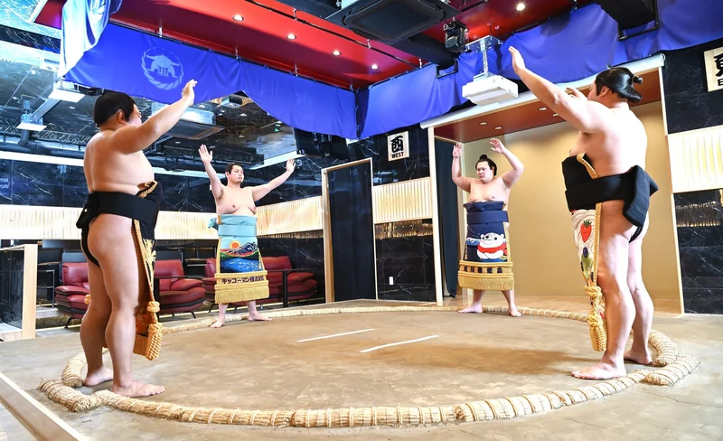 Asakusa Sumo Club ANNEX: Sumo Show with Deluxe Japanese Cuisine