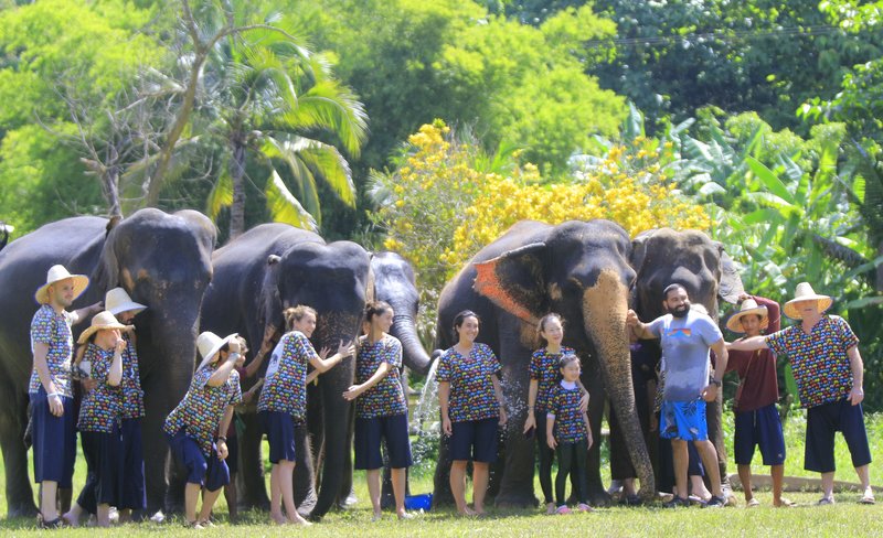 Kanta Elephant Half Day Tour from Chiang Mai