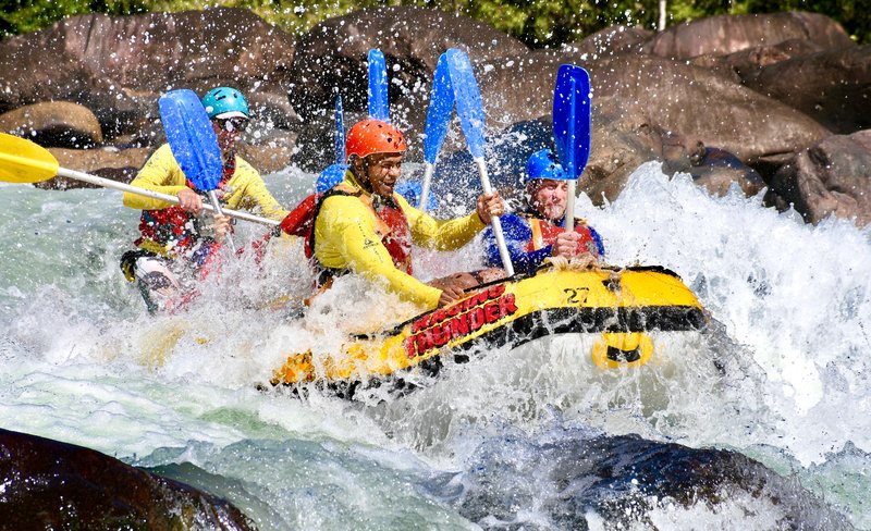 Tully River Rafting in Cairns