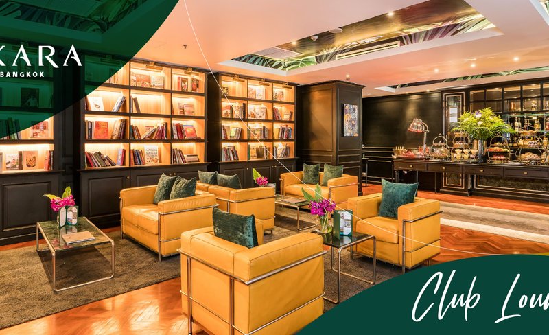Lobby Club Lounge at Akara Hotel Bangkok