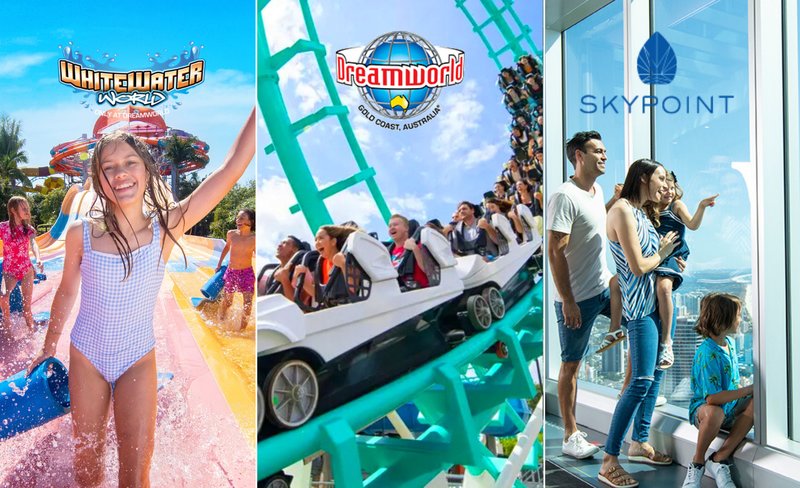 3 Day Pass to Dreamworld, WhiteWater World and SkyPoint